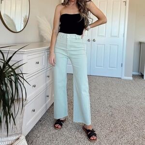 Zara Marine Straight Leg in Size 4